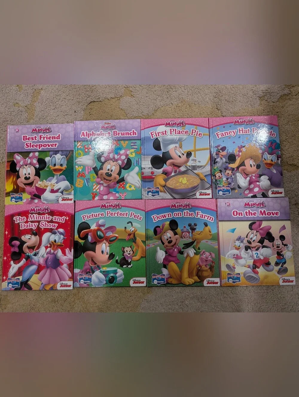 Me Reader Electronic Reader Books 8 Hardcover Minnie Mouse (No Reader)